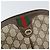 Borsa Gucci GG Supreme Web Sherry Line in PVC Beige Oro 904 02 047 Auth BA10402 D'oro - vista 17