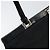 Borsa Tote Prada in Nylon Nero Argento Auth ti3730 - vista 10