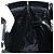 Borsa Tote Prada in Nylon Nero Argento Auth ti3730 - vista 21