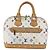 LOUIS VUITTON Monogramm Multicolor Alma Handtasche Weiß M92647 LV Auth BA10658 - Ansicht 13