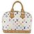 LOUIS VUITTON Monogramm Multicolor Alma Handtasche Weiß M92647 LV Auth BA10658 - Ansicht 2