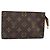 LOUIS VUITTON Monogram Bucket PM Accessory Pouch LV Auth 171169