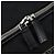 PRADA Custodia Valigia Nylon Pelle Nera Argento Auth 165055 Nero - vista 20