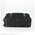 PRADA Custodia Valigia Nylon Pelle Nera Argento Auth 165055 Nero - vista 5