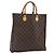 LOUIS VUITTON Borsa Sac Plat Monogram M51140 LV Auth BA10825 Monogramma