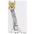 LOUIS VUITTON Schneeflocken Charm Leder Silber M79293 LV Auth 168249M - Ansicht 8