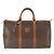 Céline Borsa Boston in tela Macadam CELINE in pelle PVC marrone oro Auth ep13278 D'oro - vista 13