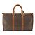 Céline Borsa Boston in tela Macadam CELINE in pelle PVC marrone oro Auth ep13278 D'oro - vista 2