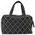 CHANEL Borsa a Mano Wild Stitch Pelle Nera Oro CC Auth BA10500V Nero D'oro - vista 2