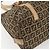 FENDI Zucchino Canvas Handtasche Beige Silber Authentisch bs33319 - Ansicht 16