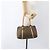 FENDI Zucchino Canvas Handtasche Beige Silber Authentisch bs33319 - Ansicht 22