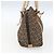 FENDI Zucchino Canvas Handtasche Beige Silber Authentisch bs33319 - Ansicht 3