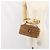 Pochette Cosmetica GUCCI Vanity in Camoscio Marrone Argento 032 1705 0140 Auth bs33363 - vista 21