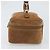 Pochette Cosmetica GUCCI Vanity in Camoscio Marrone Argento 032 1705 0140 Auth bs33363 - vista 3