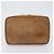 Pochette Cosmetica GUCCI Vanity in Camoscio Marrone Argento 032 1705 0140 Auth bs33363 - vista 5