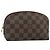 LOUIS VUITTON Kosmetiktäschchen PM Damier Ebene N47516 Authentisch LV hk3473