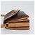Céline Borsa a Spalla in Tela Macadam CELINE in Pelle PVC Marrone Oro Auth 170993 D'oro - vista 4