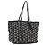 Borsa Tote in Pelle Nera e Oro Autentica BA10854 Jimmy Choo Nero D'oro