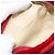 Fendi Pochette in Velluto Rosso Argento Auth ti3746 - vista 12