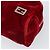 Fendi Pochette in Velluto Rosso Argento Auth ti3746 - vista 7