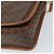 Céline Borsa a Spalla in Tela Macadam CELINE in Pelle PVC Marrone Oro Auth 171981 D'oro - vista 14