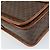 Céline Borsa a Spalla in Tela Macadam CELINE in Pelle PVC Marrone Oro Auth 171981 D'oro - vista 15