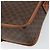 Céline Borsa a Spalla in Tela Macadam CELINE in Pelle PVC Marrone Oro Auth 171981 D'oro - vista 16