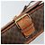 Céline Borsa a Spalla in Tela Macadam CELINE in Pelle PVC Marrone Oro Auth 171981 D'oro - vista 18