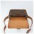 Céline Borsa a Spalla in Tela Macadam CELINE in Pelle PVC Marrone Oro Auth 171981 D'oro - vista 9