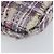 Sac à épaule Camélia en chaîne CHANEL Tweed Multicolore Argent CC Auth 169721SAV Argenté - vue 17