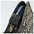 Borsa Clutch in Tela Trotter Christian Dior Navy Argento Auth bs33309 Blu navy - vista 8