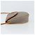 Borsa a Spalla Christian Dior in PVC Pelle Grigia Oro Auth ti3764 Marrone D'oro - vista 4