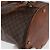 Céline Borsa a Spalla in Tela Macadam CELINE in Pelle PVC Marrone Oro Auth 171835 D'oro - vista 15