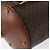 Céline Borsa a Spalla in Tela Macadam CELINE in Pelle PVC Marrone Oro Auth 171835 D'oro - vista 16