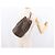 Céline Borsa a Spalla in Tela Macadam CELINE in Pelle PVC Marrone Oro Auth 171835 D'oro - vista 19