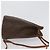 Céline Borsa a Spalla in Tela Macadam CELINE in Pelle PVC Marrone Oro Auth 171835 D'oro - vista 3