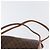 Céline Borsa a Spalla in Tela Macadam CELINE in Pelle PVC Marrone Oro Auth 171835 D'oro - vista 8
