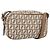 Borsa a Spalla in Tela Zucchino FENDI Beige Oro Auth 149921SM