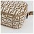 Borsa a Spalla in Tela Zucchino FENDI Beige Oro Auth 149921SM - vista 14