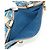LOUIS VUITTON Borsa Tote Piatta Monogram in Denim Blu M95018 Auth BA10551SAM - vista 24