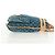 LOUIS VUITTON Borsa Tote Piatta Monogram in Denim Blu M95018 Auth BA10551SAM - vista 4