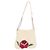 CHANEL Borsa a Spalla in Pelle Wild Stitch con Catena Avorio Oro CC Auth 169894 D'oro Crudo