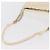CHANEL Borsa a Spalla in Pelle Wild Stitch con Catena Avorio Oro CC Auth 169894 D'oro Crudo - vista 7