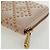 Portafoglio lungo Cannage Studs Christian Dior in pelle di agnello rosa e oro Auth 169933M D'oro - vista 16