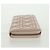 Portafoglio lungo Cannage Studs Christian Dior in pelle di agnello rosa e oro Auth 169933M D'oro - vista 4