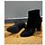 Stivaletti in suede nero Louis Vuitton 39,5 - vista 8