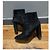 Stivaletti in suede nero Louis Vuitton 39,5 - vista 9