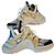 Sneakers Archlight Louis Vuitton Nero Bianco Blu Grigio Giallo - vista 9