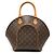 Borsa a mano Ellipse MM Monogramma Louis Vuitton Marrone