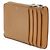Tarjetero Anagram Loewe en cuero beige camello - vista 2